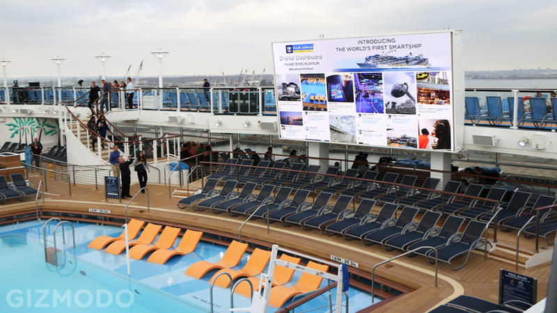 Illustration for article titled The World's Most Futuristic Cruise Ship Made Me Miss the Past